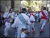  Los danzantes en la mañana del dia 10 de Agosto 